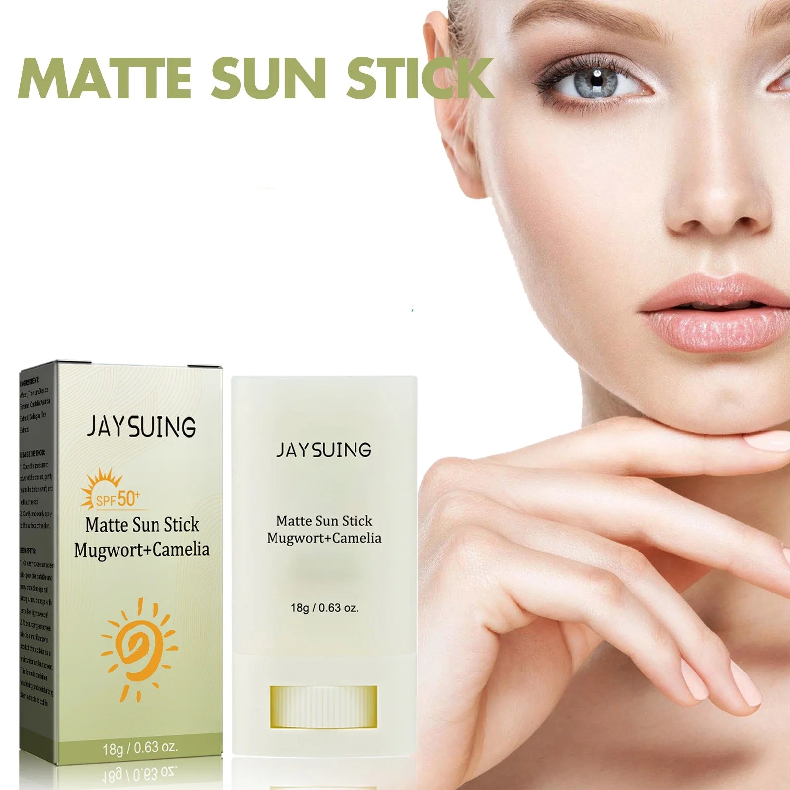 Jaysuing UV Protection Matte Sun Stick