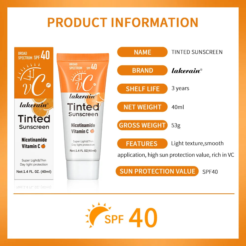 Vitamin C Tinted Sunscreen SPF 40