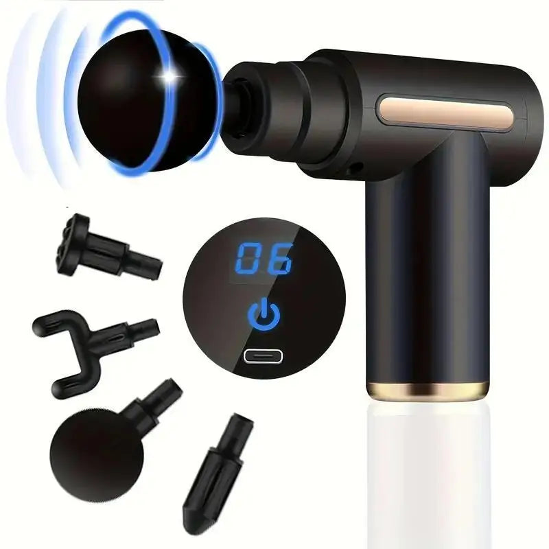Portable Fascia Massage Gun – Deep Muscle Relaxation