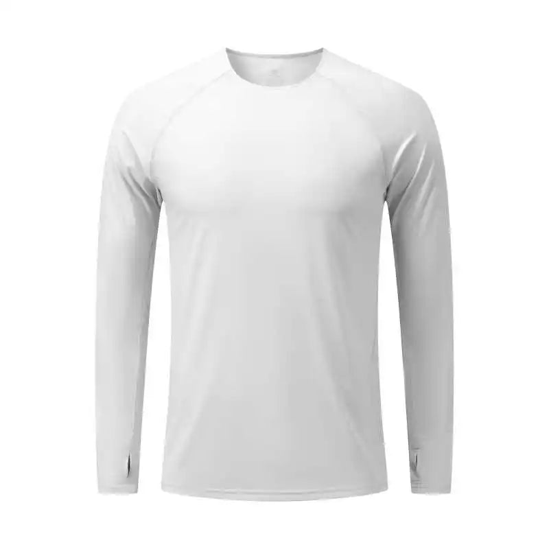 Men's Sun Shirts UPF 50+ UV Protection Long Sleeve Rash Guard