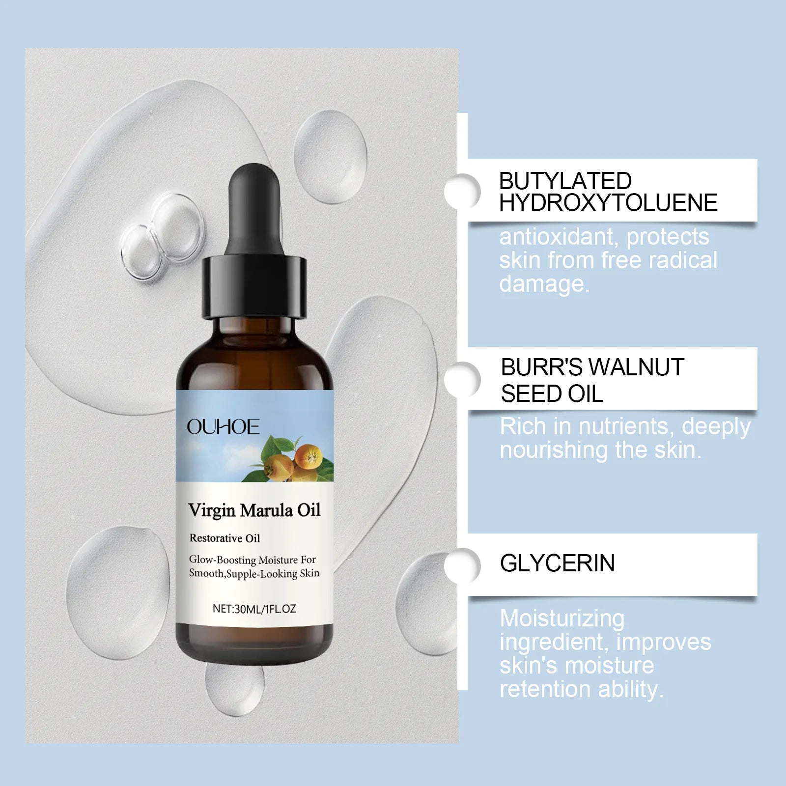 OUHOE Marula Oil Facial Oil