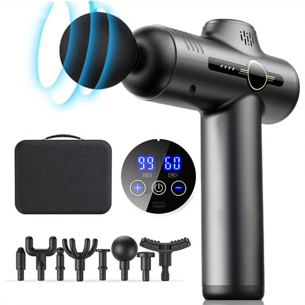 Portable Fascia Massage Gun – Deep Muscle Relaxation