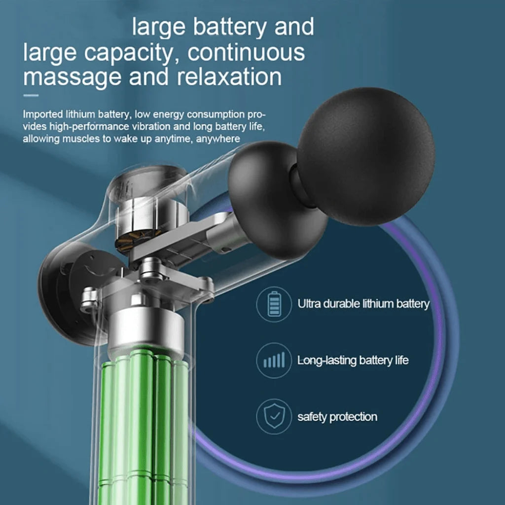 Portable Fascia Massage Gun – Deep Muscle Relaxation