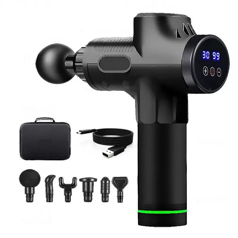 Portable Fascia Massage Gun – Deep Muscle Relaxation