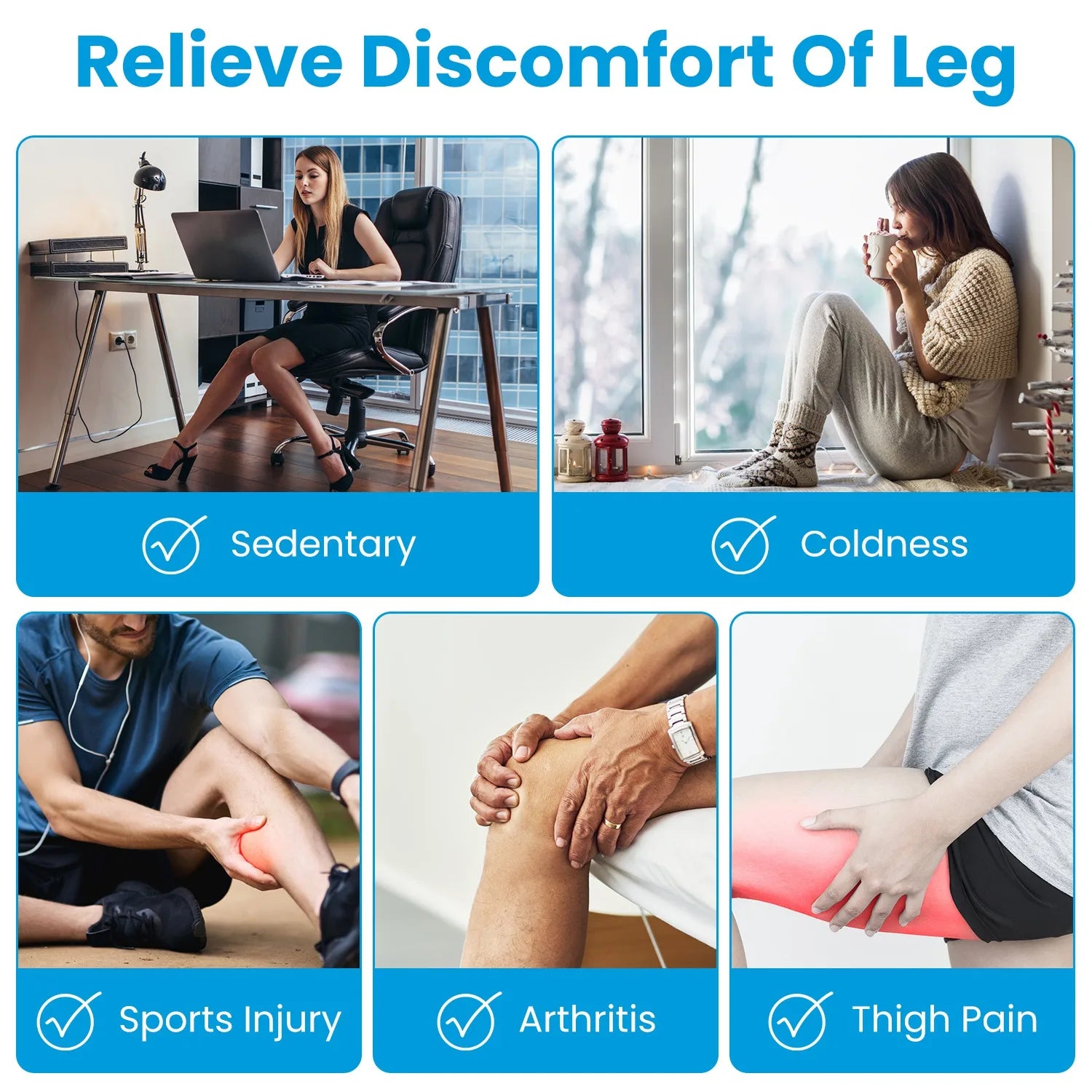 Smart Air Compression Leg Massager