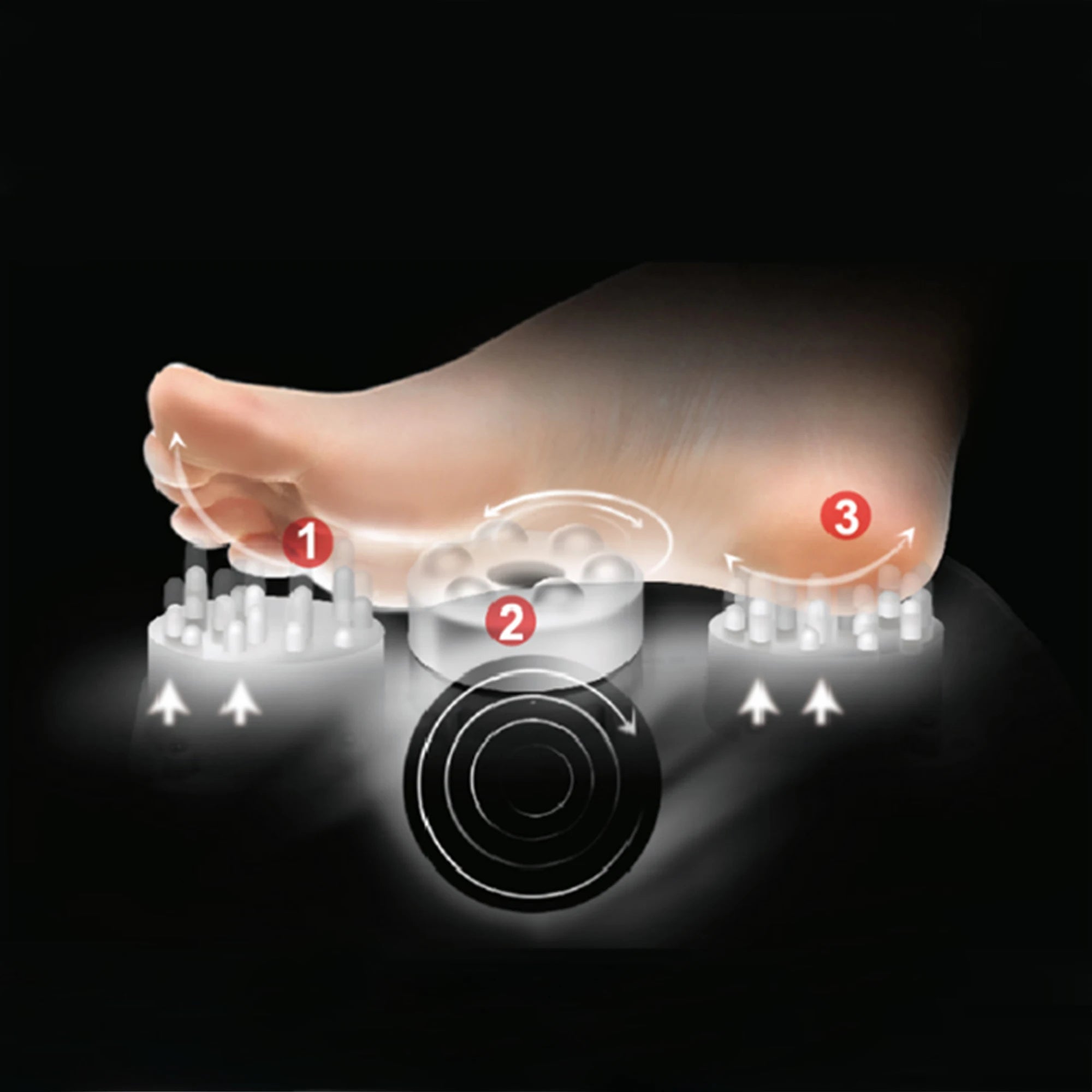 Electric Foot Massager – Shiatsu, Heat & Vibration Therapy