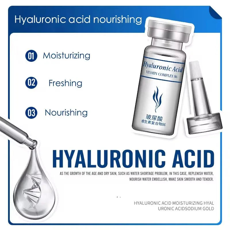 20pcs BIOAQUA Hyaluronic Acid Serum – Moisturizing & Firming