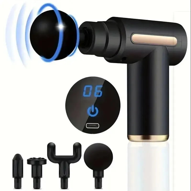 Portable Fascia Massage Gun – Deep Muscle Relaxation
