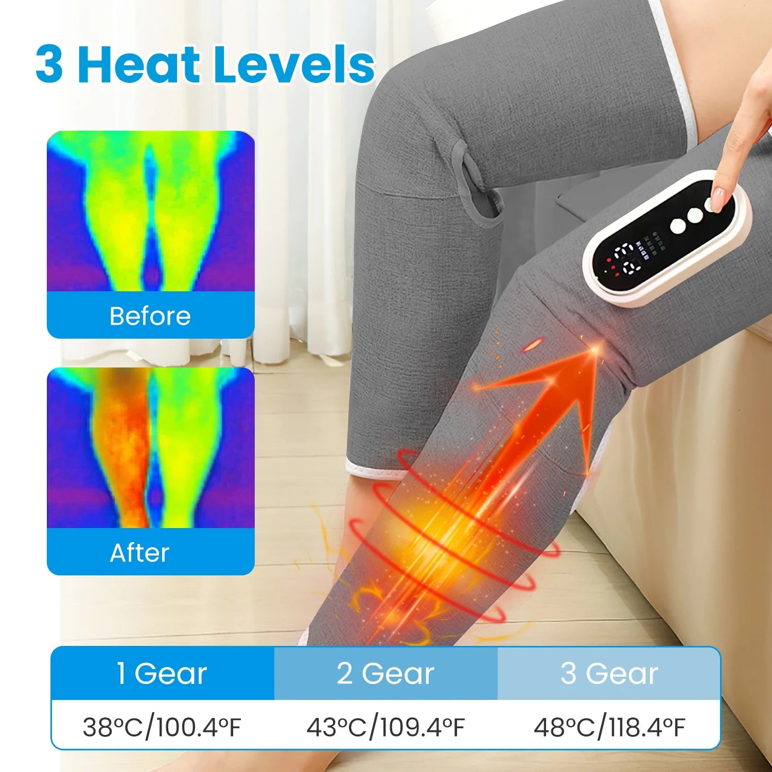 Smart Air Compression Leg Massager