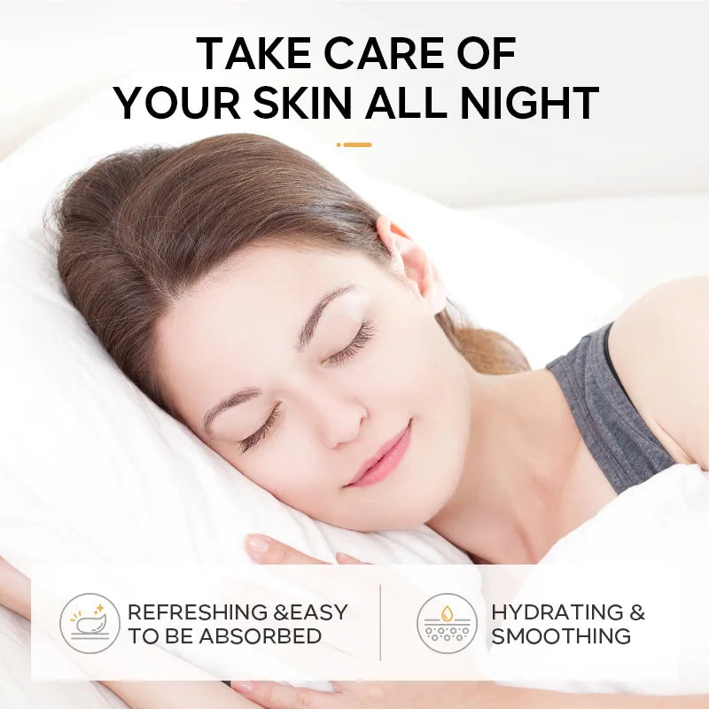 LAIKOU 7pcs Hydrating Sleeping Facial Mask Set