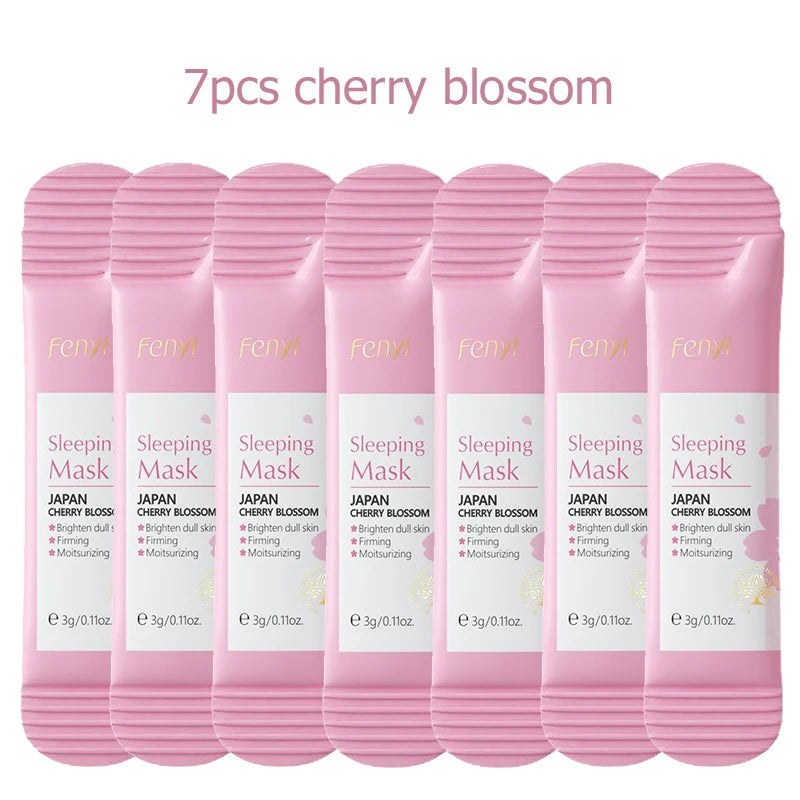 LAIKOU 7pcs Hydrating Sleeping Facial Mask Set